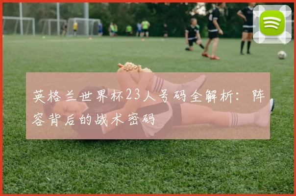 英格兰世界杯23人号码全解析：阵容背后的战术密码