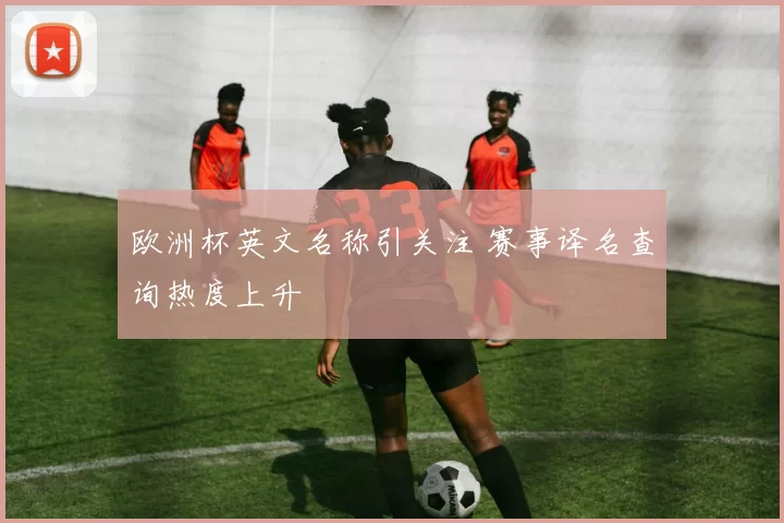 欧洲杯英文名称引关注 赛事译名查询热度上升