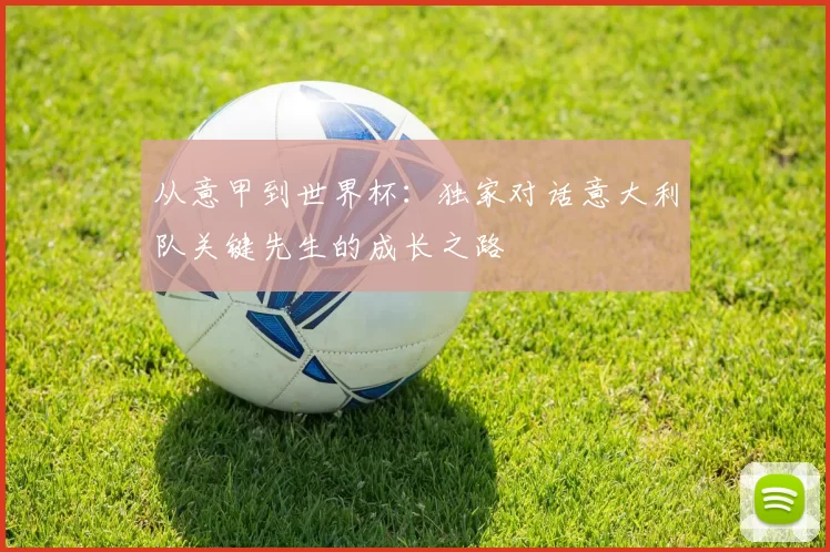 从意甲到世界杯：独家对话意大利队关键先生的成长之路