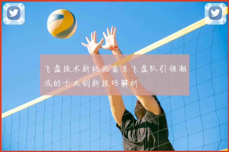 飞盘技术新纪元南京飞盘队引领潮流的十大创新技巧解析